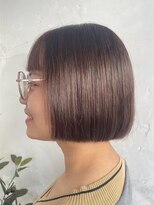 トレヘアー(tRe hair)&nbsp;ボブ　髪質改善　白髪ぼかし　トリートメント/北本【二条】