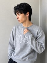 トリッカ 銀座(tricca)&nbsp;韓国風センターパート/ニュアンスパーマ/束感