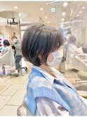 短すぎないショートボブ