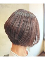 エルアール コウベ(LR KOBE) 超高濃度水素ケアカラー大人ショートボブ 【40代50代60代】