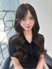 【美髪プラン】カット+髪質改善縮毛矯正+透明感カラー+TR¥29,700