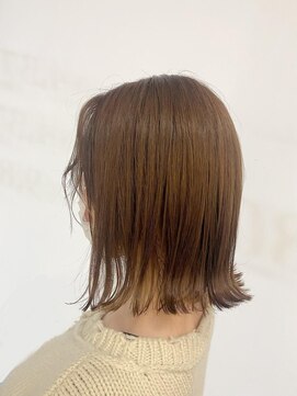 アビーヘアー 西大島店(abie hair) 切りっぱなしボブ