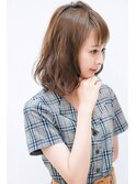 大人可愛いゆるふわパーマ