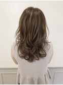 モテ髪ゆるふわ×グレージュカラー☆