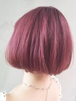 アルバム 銀座(ALBUM GINZA) ボルドーボブ_ブランジュワンサイドショート_ba232942