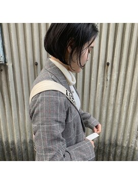 オリ(oli) 質感ボブ　内巻きミニボブ