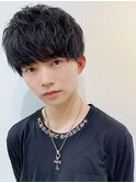 ナチュラル束感ソフトアシメマッシュ