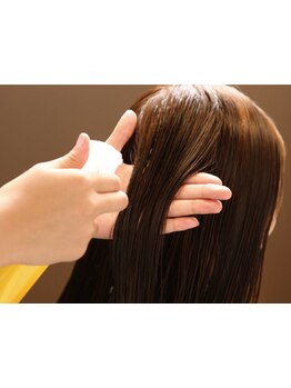 【最高級のヘアケア】傷んだ髪も美髪に◎トリートメントを超える《美髪エステ》のご予約 はお電話下さい。