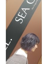 シーガル 北広島店(SEA GULL) 外国人風＊抜け感アッシュ