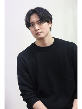 ブークル(boucle) 大人にも似合うこなれセンターパート