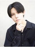 おしゃれショートナチュラルセンターパート