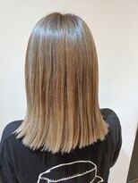 オースティン 流山おおたかの森(AUSTIN)&nbsp;大人かわいい前髪セシルカットココアブラウンフリンジウェーブ