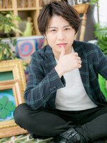 カバーヘア ブリス 大宮西口(COVER HAIR bliss) 黒髪モノトーングレージュマニッシュショートc5大宮20代30代40代