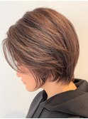 ショートカット,ショートボブ,ショートヘア,ツヤ髪スタイル,草加