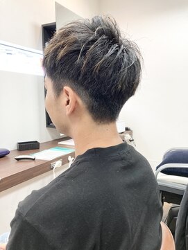 ジールヤマグチ 朝霧駅前店 【白髪ぼかし】メンズカット髪質改善/水素/水素カラー