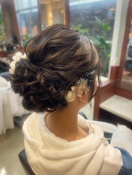 セルボーン ヘアセット/ヘアアレンジ/前撮り/パーティーアレンジ