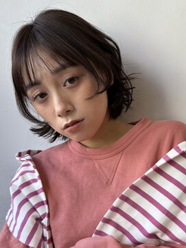 ガーデン 銀座(GARDEN) デジタルパーマ　チェリーブラウン　イメチェン　レイヤー