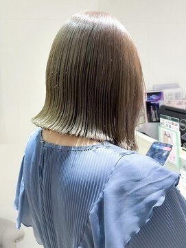 バブ バイネオリーブ(Bab by neolive) 似合わせカット/メルティカラー/切りっぱなしボブ/ハイライト