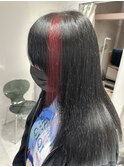レッド×ブラックポイントカラーダブルカラー成増