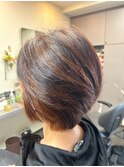 ショートレイヤーボブカット