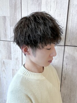 プログレス フレスポ富沢店(PROGRESS) Men'sスタイル/カット パーマ風仕上げ 10代/20代/30代