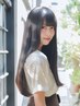 【SNS】でよく見る《艶髪》《絹髪》《美髪》ストレートになれる縮毛矯正♪