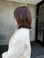 メゾン アヴァロ(Maison Avallo)&nbsp;春を感じるピンクベージュのロブ