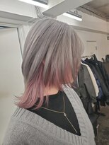 アドラ(ADLLA) シルバー×インナーペールピンク