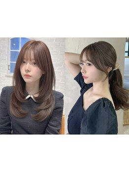 【前髪+顔まわりカット￥2,750】大切な顔周りは細部までこだわり、あなたの”なりたい”を実現！♪
