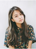 透明感カラー×立体感スタイル