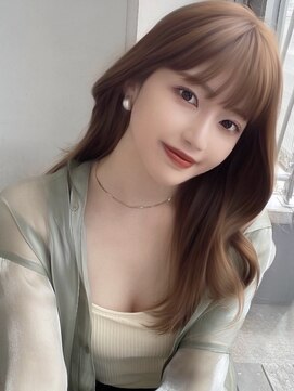 エインアンリー 明治神宮前(AIN.ANLY.) イメチェン/ハッシュカット/フルバング/似合わせカット/韓国ヘア