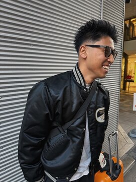 ハイセンス(HISENSE) テーパーフェードスパイキーショートベリーショート　【GIA】