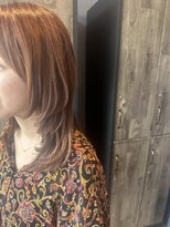 ヘアーループセラデザインワークス(Hair ruup Sela design works)&nbsp;顔周りレイヤー