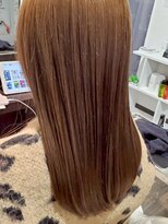 トゥルートラスト アン 下石田店(True Trust un)&nbsp;20代30代40代大人かわいいストレートスタイルナチュラルアッシュ