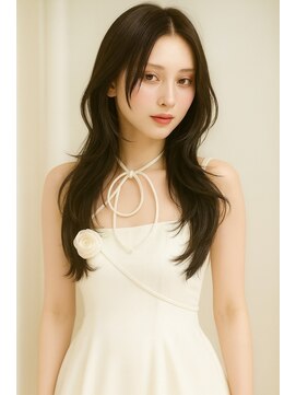 エル(LE) 【LE】美髪レイヤー/顔まわりレイヤー/くびれミディアムレイヤー