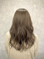 髪きる、ところ。 北24条店 ロング/アッシュブラウン/グレイカラー
