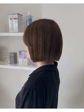 リコット(Licotte) 10tone beige color & 切りっぱなしbob