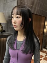 ノード(NODE)&nbsp;栄暗髪垢抜けレイヤーロングスタイル