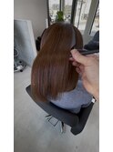 30代40代必見！上品モーブブラウンヘア