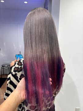 デザインカラー  / ブリーチ2、3回