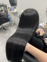 アイスプロドバイブルーム 木更津店(ice prod by bloom) 着物ヘア/ダークアッシュ/ミディアムレイヤーカット/木更津