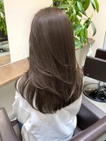バランス 原宿 表参道(balance)&nbsp;シアーグレージュ×レイヤーカット