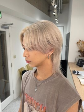 メンズペレ 渋谷(MEN'S PELE) MEN’S HAIR/サーフカール/刈り上げセンターパート/渋谷