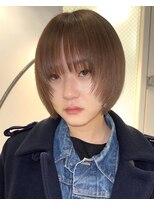 ナヌーク ダイカンヤマ(nanuk daikanyama)&nbsp;ボブ/ミニボブ/ベージュ/ミルクティーベージュ