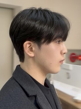 ノラキチジョウジ(NORA KICHIJOJI) 韓国ラウンドマッシュダウンパーマワックスなしニュアンスパーマ