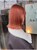 【hair labo.】ピンクベージュカラー