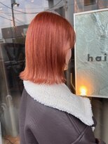 ヘアー ラボ(hair labo) 【hair labo.】ピンクベージュカラー