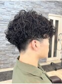 宇都宮メンズカットメンズパーマ波巻きスパイラルパーマツイスパ