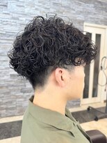 ガーデン 小山店(garden)&nbsp;宇都宮メンズカットメンズパーマ波巻きスパイラルパーマツイスパ