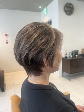 ナインヘアーアンドメイク(NINE hair&make) ショートスタイル
